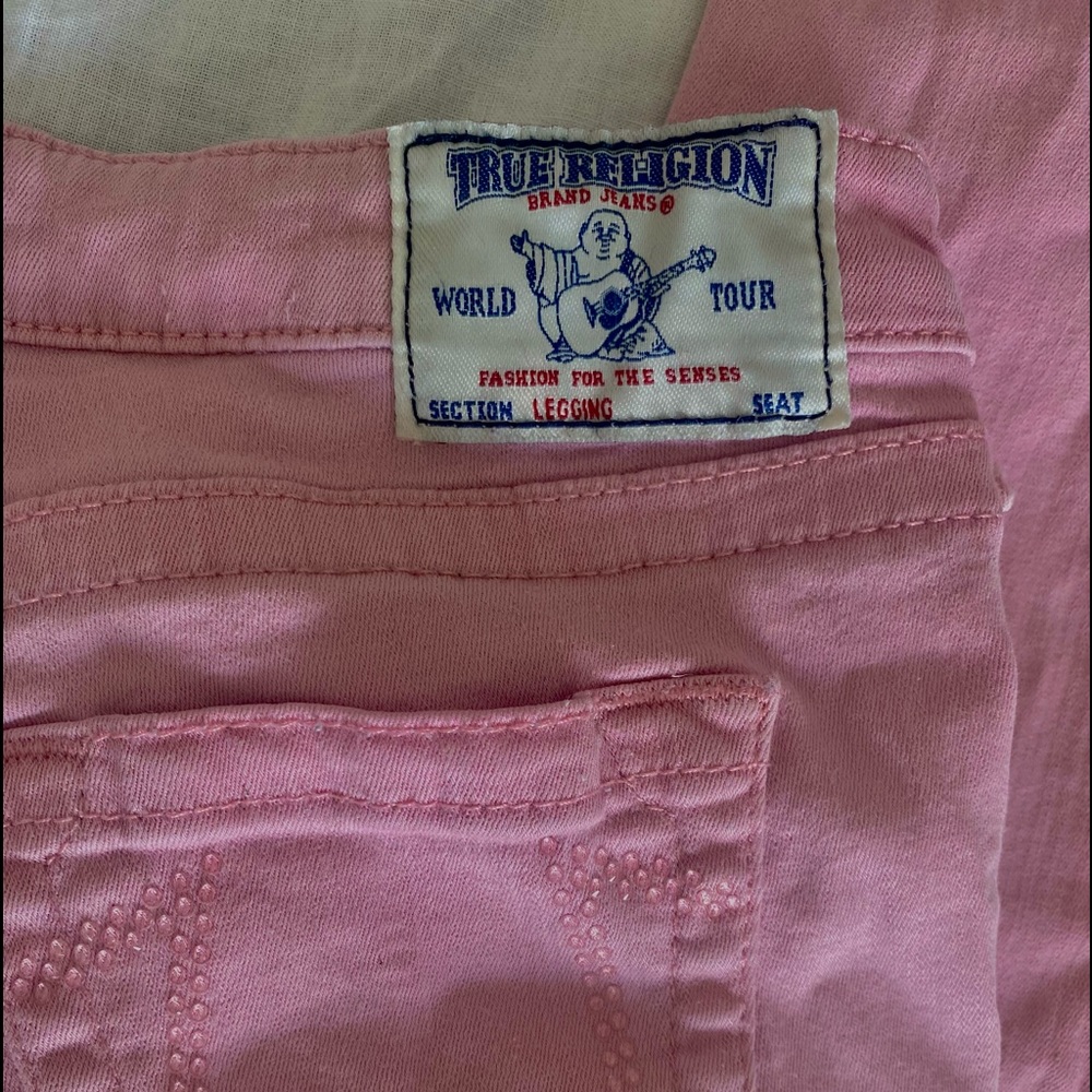 Pink True Religion Jeans